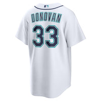 Seattle Mariners Brendan Donovan Nike White Home Replica Jersey